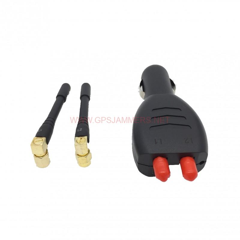 Dual-Antenna Anti-Tracking GPS Blocker for Car – GLONASS & GPS Jammer - Image 4